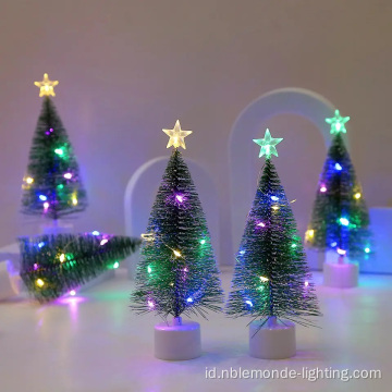 Lampu Lampu Malam Dekoratif Pohon Natal yang Dipimpin Kreatif
